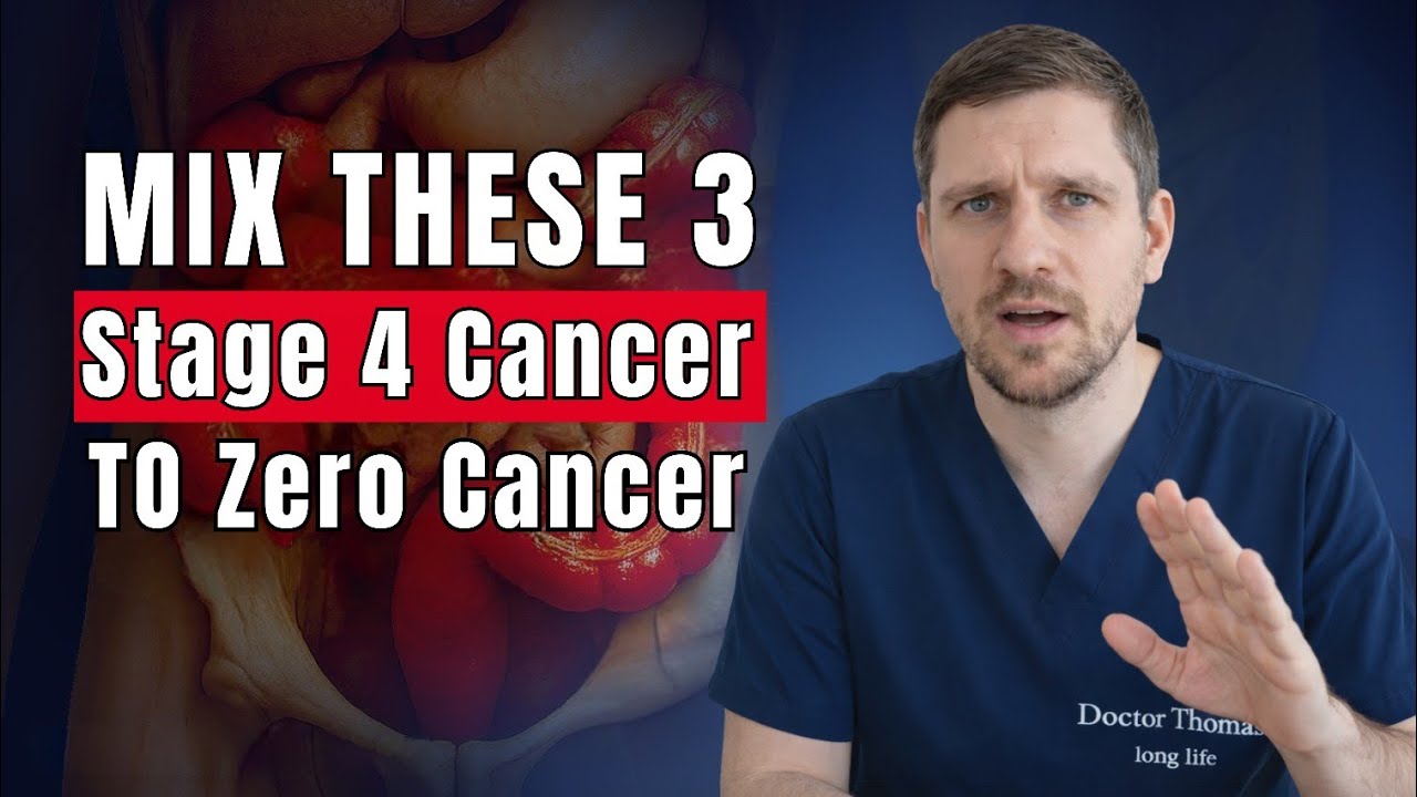 Mix These 3 Things — Stage 4 Cancer Reversed Naturally zero cancer