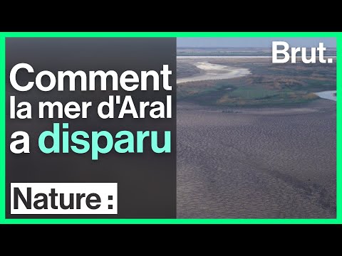 How the Aral Sea Disappeared
