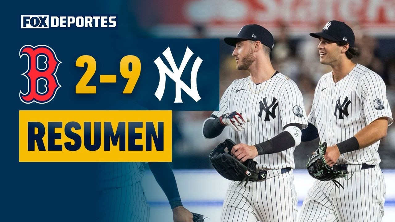 😤🙌 BOSTON RED SOX 2-9 NEW YORK YANKEES | Paliza en El Bronx | HIGHLIGHTS | MLB 2026