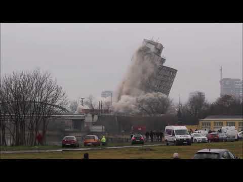 Kvassay híd Vituki toronyépület robbantása