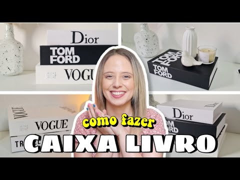 DECORATIVE BOOKS You Never Imagined It Was So Easy To Make - DIY DECORATION - DO IT YOURSELF