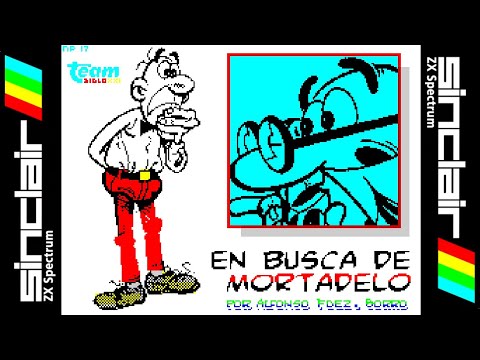 EN BUSCA DE MORTADELO (1988) Walkthrough, ZX Spectrum