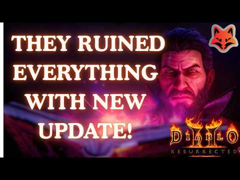 MAJOR DIABLO 2 UPDATE RUINED EVERYTHING! - Diablo 2 reign of the warlock