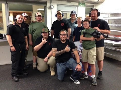 ZERT Surprise Birthday Machine Gun Shoot