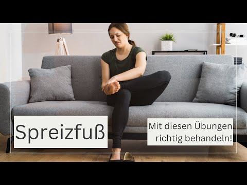 Spreizfuß: Diese Übungen helfen den Fuß wieder richtig zu benutzen!