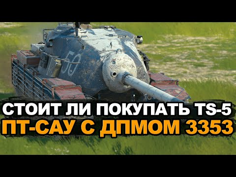 Slow and clumsy but with DPM - take TS-5? | Tanks Blitz
