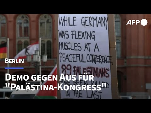 Berlin: Hunderte bei pro-palästinenssischer Demo | AFP
