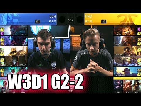 Fnatic vs FC Schalke 04 | Game 2 S6 EU LCS Summer 2016 Week 3 Day 1 | FNC vs S04 G2 W3D1 1080p