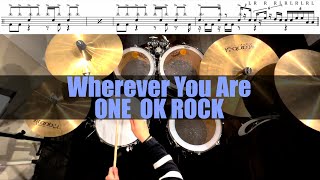 Download lagu Wherever You Are-ONE OK ROCK 叩いてみた Drum cover mp3