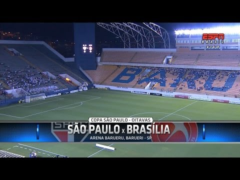 Gols + Pênaltis - São Paulo 1 (4) x (2) 1 Brasília - Copa SP Futebol Júnior 2014 - 16/01/2014