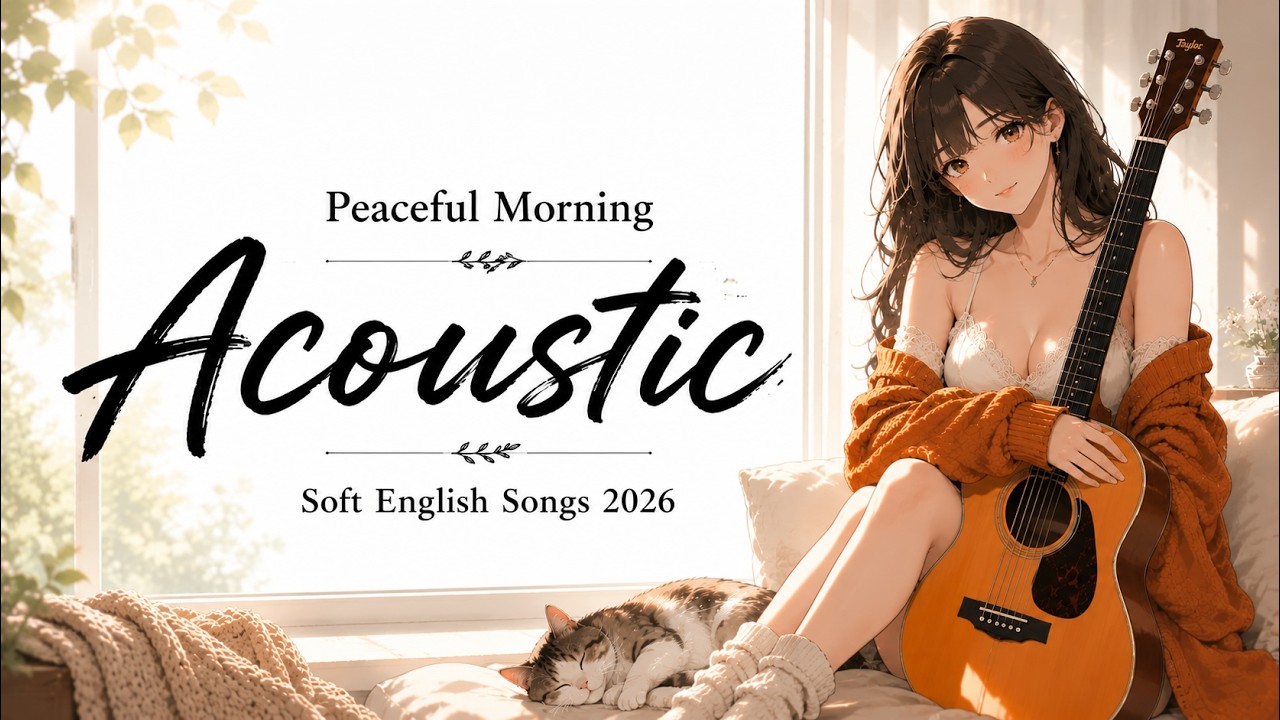 Peaceful Morning Acoustic Songs 2026 🌿 Soft English Songs With Lyrics