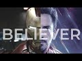 Tony Stark Iron Man Believer By Imagine Dragons
