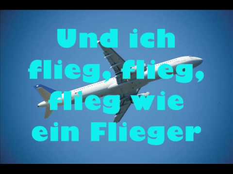 Fliegerlied mit Songtext (lyrics)