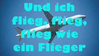 Fliegerlied mit Songtext (lyrics)