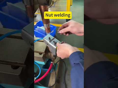 Struggling with Nut-to-Steel Welding? See HAIFEI's MFDC Spot Welder Create Unbreakable Bonds!