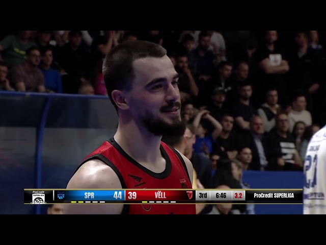 Sigal Prishtina vs Vëllaznimi - Pjesa e dytë - Ndeshja e tretë - Playoffs