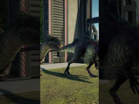 Concavenator Release Animation #jurassicworld #jurassicworldevolution2 #concavenator