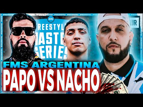 💸 DINERO Y SANGRE EN LAS BARRAS | PIEZAS REACCIONA A PAPO VS NACHO | FMS ARGENTINA J8 2022