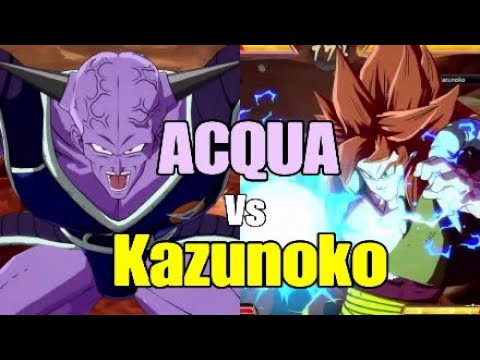 Dragon Ball FighterZ ACQUA (Ginyu 21 Super Baby 2 Vs Kazunoko (UI Goku SS4 Gogeta Roshi #pcgamepass