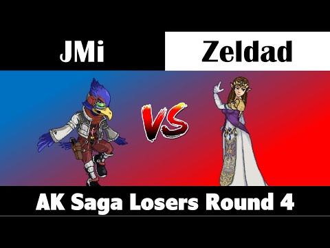 AK Saga: JMi (Falco) vs Zeldad (Zelda) - Losers Round 4