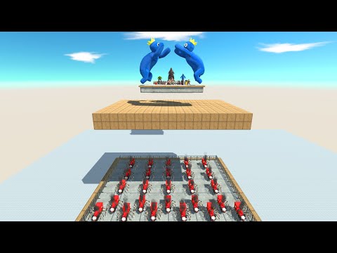 Who Will Fall Into Choo Choo Charles - Animal Revolt Battle Simulator