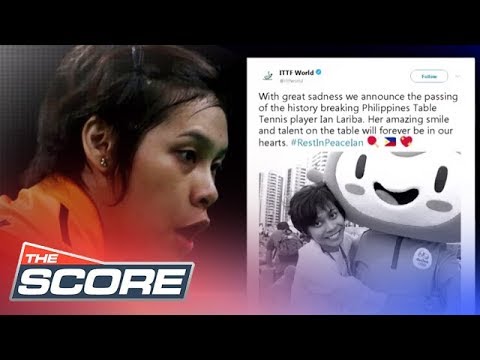 The Score: The Passing of the Philippine Table Tennis player Ian Lariba