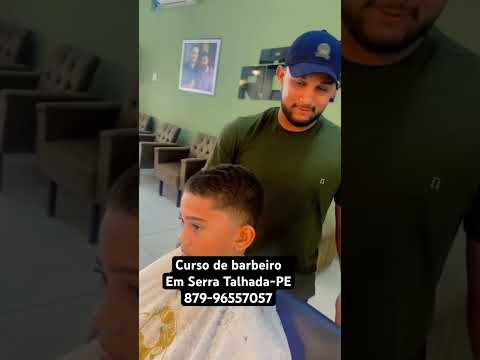Curso de barbeiro em Serra Talhada Pernambuco cidade do tiringa