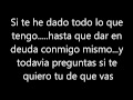 Franco de Vita-Tu de que vas con letra - Abri Ariadna Franco de Vita-Tu de que vas con letra