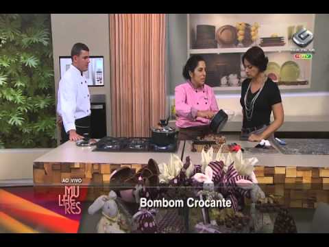 Juliana Abbud - TV Gazeta - Mulheres 20/03/2013 - Receita de bombom crocante