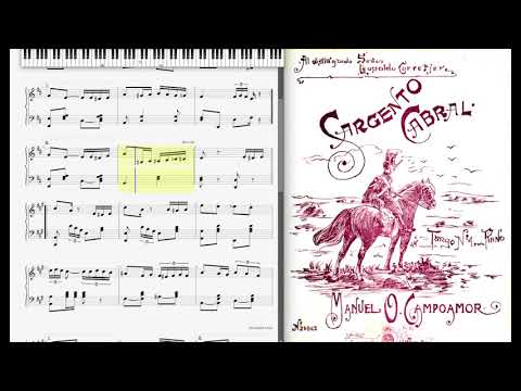 Sargento Cabral by Manuel Campoamor (1899, Tango de Uruguay)