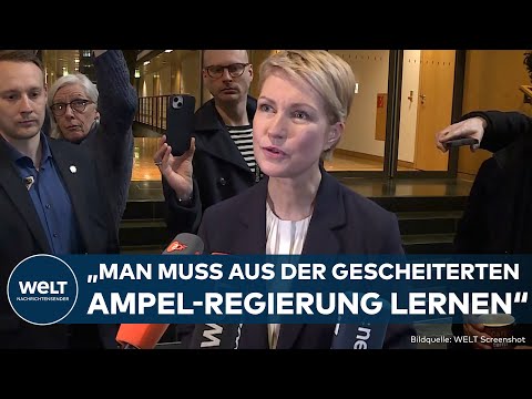 Video Thumbnail: SONDIERUNGEN: "Müssen aus Fehlern lernen!" Manuela Schwesig mahnt vor neuem Koalitions-Dauerstreit