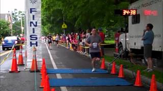 preview picture of video 'OK5k Road Race 2012, Part 2 (up to 28:39-43:28) - Kinderhook, NY'