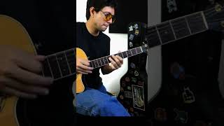 How to play Herbie Hancock - Chameleon easily on the guitar #shorts
