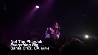 Nef The Pharoah - Everything Big (Live In Santa Cruz)