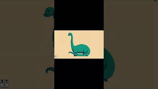 Diplodocus (Dinosaur Pack) | Coloring Pixels #shorts #games #relaxing #pixel #art
