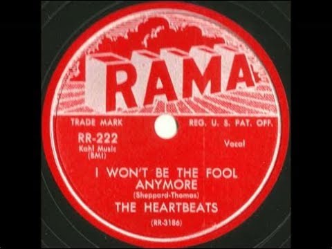 The Heartbeats - I Won't Be The Fool Anymore 1957