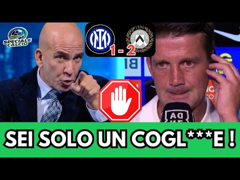 Di Canio blasts Chivu post-match: "You're an idiot! You thought you were like...