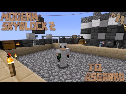 Minecraft Modern Skyblock 2 Lp Ep #11: A Grand Cobbleworks Pt.1