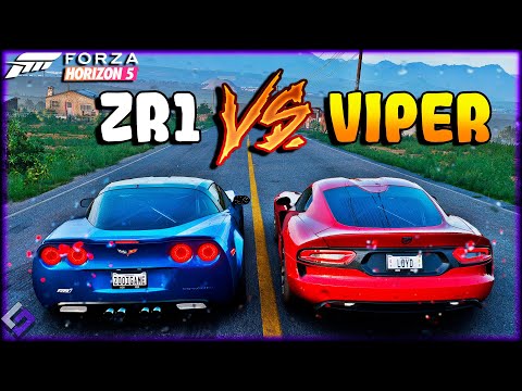 FORZA HORIZON 5 - DODGE VIPER SRT GTS vs CHEVROLET CORVETTE ZR1