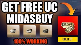 How to get free UC on Midasbuy PUBG Mobile 2024 | Midasbuy Pe Free UC kesy Lay PUBGM