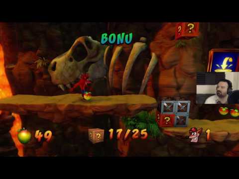 Crash Bandicoot 3: WARPED (N-Sanity HD) playthrough pt51 - RE-Trying Dino Might