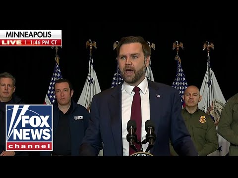 ‘DISGRACEFUL’: Vance tears into Dems working against ICE agents