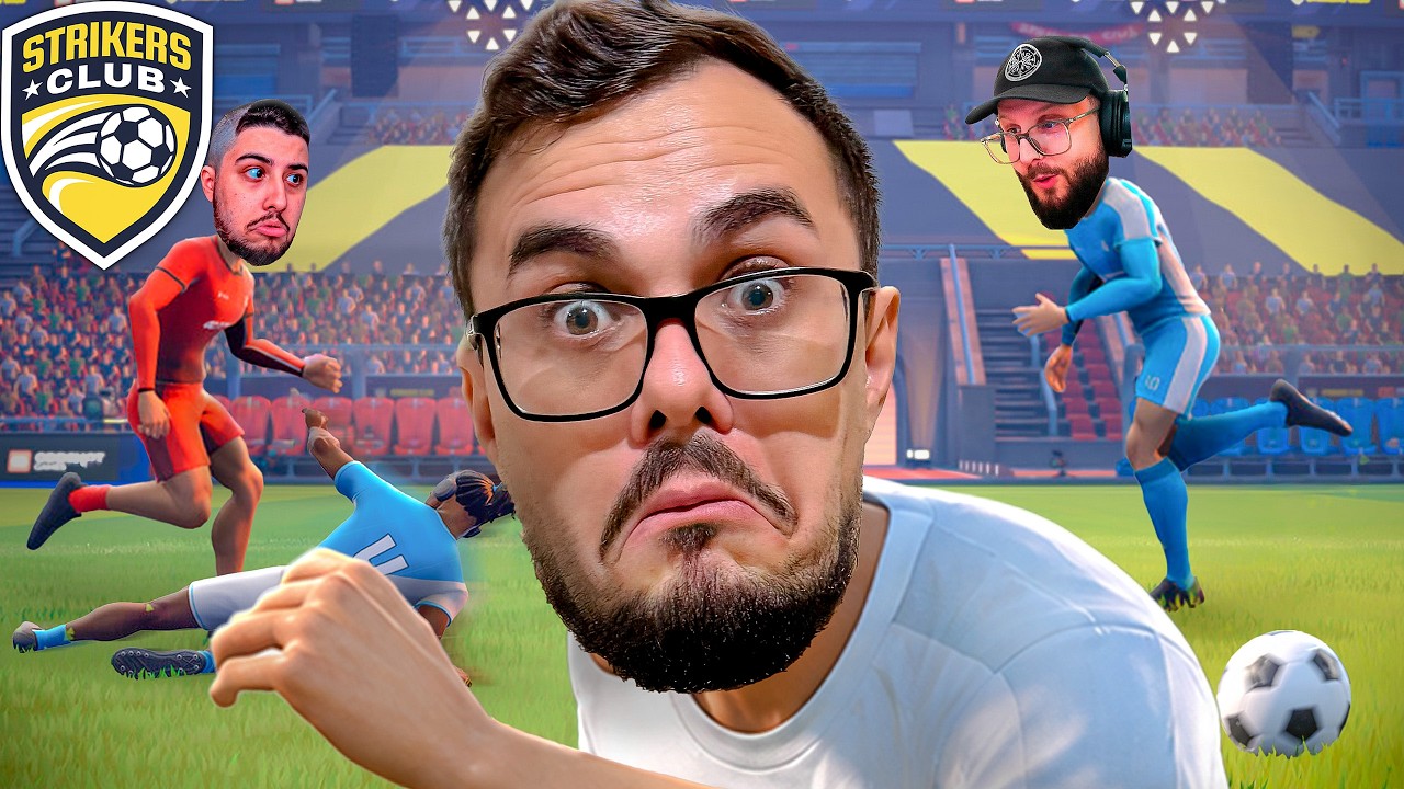 UM JOGO DO DE FUTEBOL COM OS COLEGAS - Strikers Club