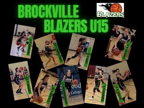 Team Intro - Roster / Action Shots Brockville Blazers U15 Girls, OBLX U16