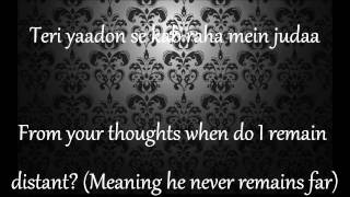 Jannat 2_Sang Hoon Tere_Tujhe Sochta Hoon_ lyrics