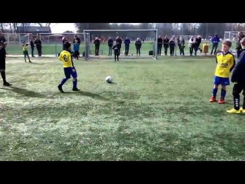 Penalty tegen brederodes bijna mis