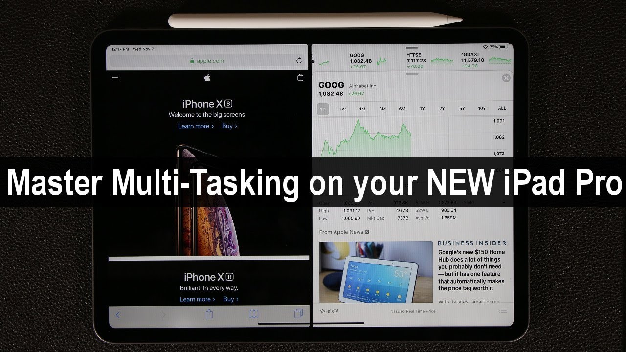 iPad Pro 11-Inch: Discover Split Screen Multitasking (Be More Productive)