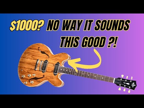 Sigma HBSA-102P-AN Surprise – $1000 Semi-Hollow That Rivals the Big Boys | Straight Tone, No Talk