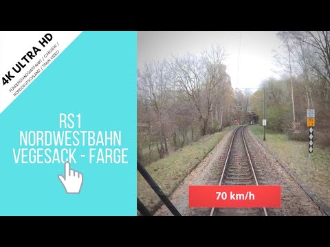 Cabview/ Führerstandsmitfahrt von Bremen Vegesack nach Bremen Farge in der RS1