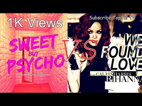 Ava Max Vs Rihanna Ft Calvin Harris   WE FOUND SWEET BUT PSYCHO (Mashup)